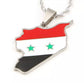 Syria Map Necklace, Syrian Jewelry, Middle Eastern Necklace, Map Pendant, Syria Pendant, Map Jewelry, Syrian Flag Necklace, Cultural Necklace, Handmade Necklace, Unisex Necklace, Statement Necklace, Heritage Necklace, Syria Identity, Trendy Necklace, Fashionable Jewelry, Travel Jewelry, Geography Necklace, Map Artisans, Map Crafts, Syrian Map Pendant, Syrian Landmarks Necklace